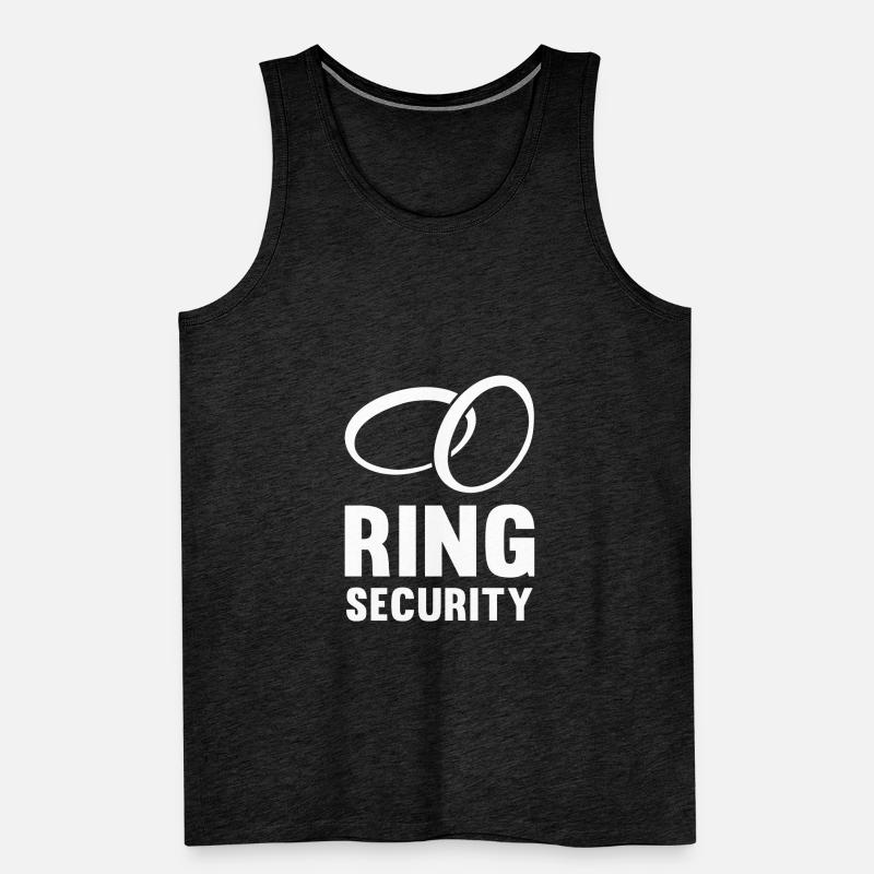 Ring Security Ringe Männer Premium Bio Tank Top