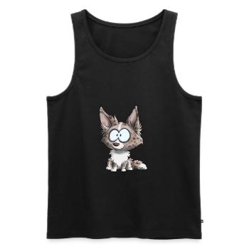 I'm Border Collie - Merle Red - Men's Premium Organic Tank Top - black - Front - Michal (187cm)
