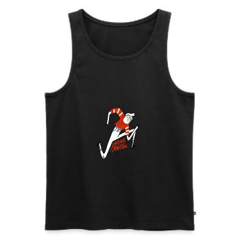 Dance like Tom - Men's Premium Organic Tank Top - black - Front - AI Model Male 178 light (178cm)