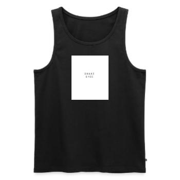 cHRISTMAS - Männer Premium Bio Tank Top - Schwarz - Vorne - Michal (187cm)