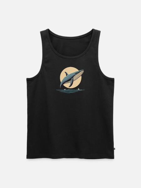 Orca, Whale, Animals, Ocean - Men's Premium Organic Tank Top - 