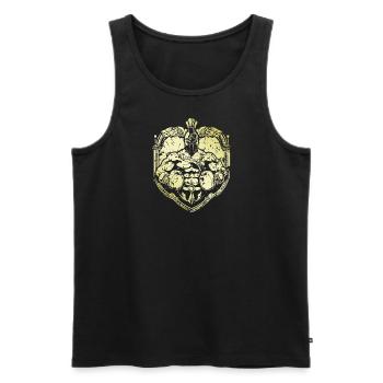 Spartan Boxer - Débardeur bio Premium Homme - noir - Devant - Michal (187cm)
