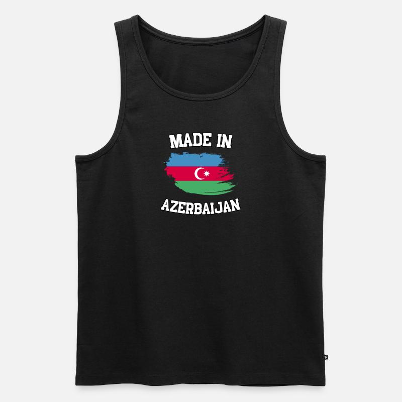 Made in Azerbaijan - Männer Premium Bio Tank Top - undefined