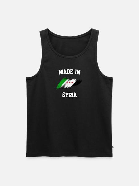 Made in Syria - Männer Premium Bio Tank Top -