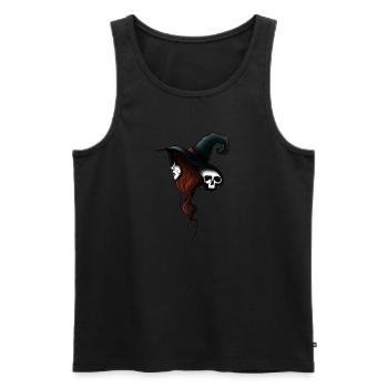 Dark Witch - Débardeur bio Premium Homme - noir - Devant - Michal (187cm)