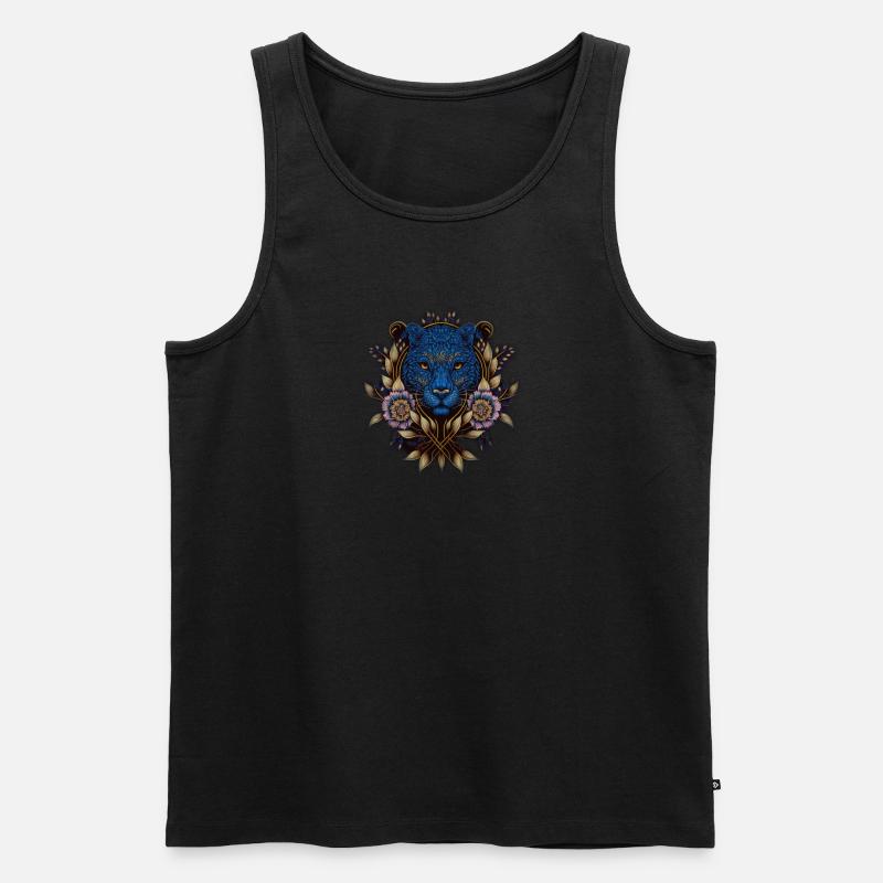 Pepe der Panter - Männer Premium Bio Tank Top - undefined