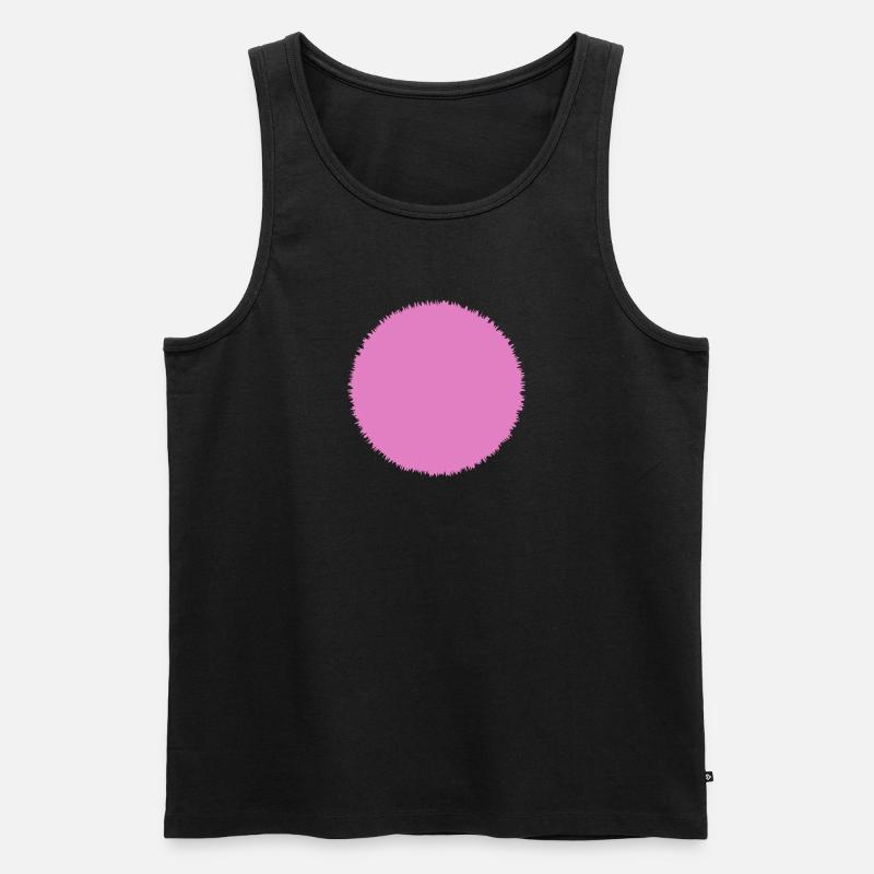 Kreis - Männer Premium Bio Tank Top - Schwarz