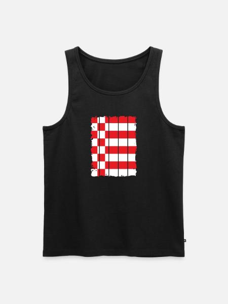 Bremen Flag Bremen Flag - Men's Premium Organic Tank Top - black