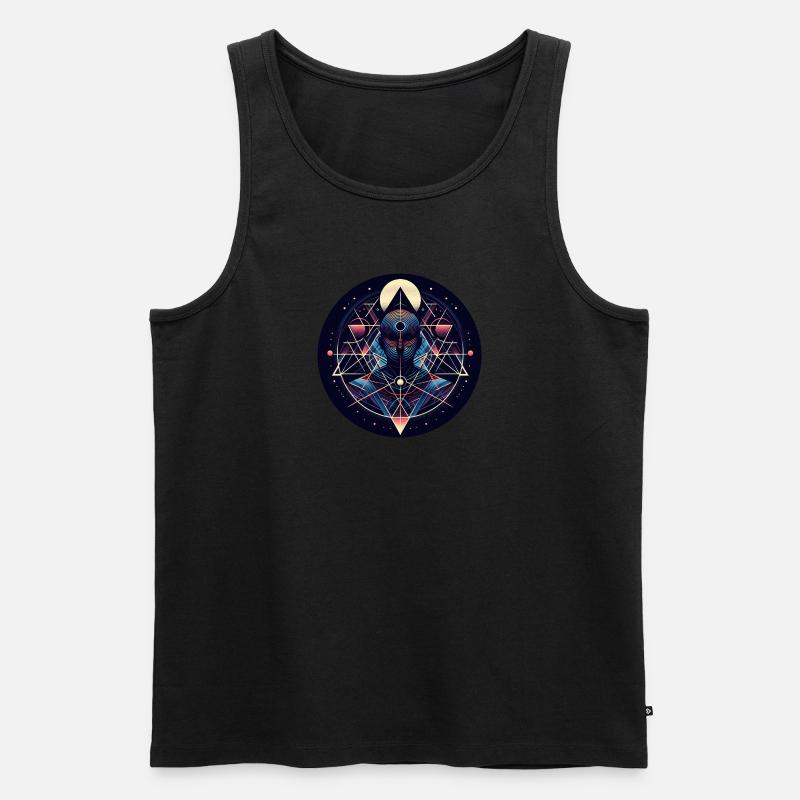 Raumfahrer - Männer Premium Bio Tank Top - undefined