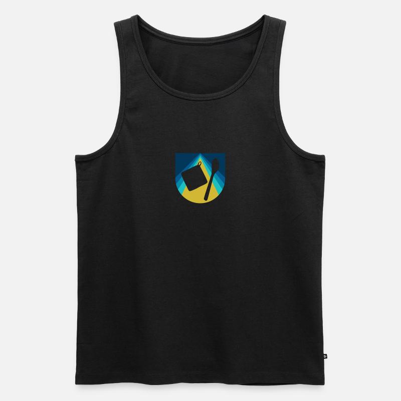 Baking Bakery Bakery - Men's Premium Organic Tank Top - black