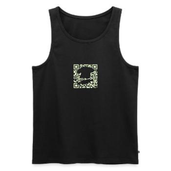Bakery Bakery Muffin - Men's Premium Organic Tank Top - black - Front - Michal (187cm)