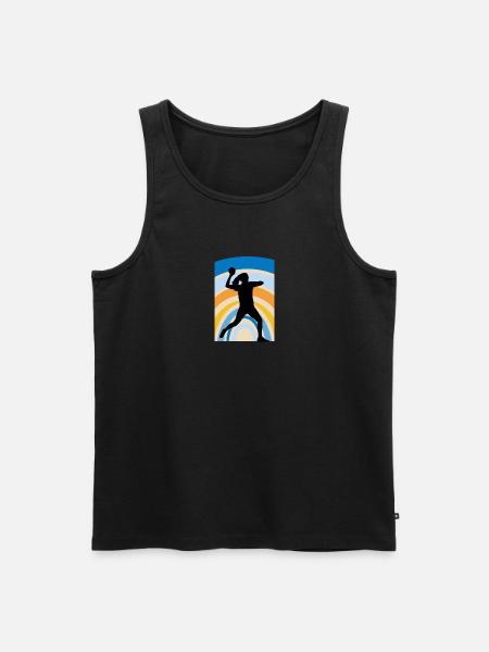 Mannschaft Dodgeball - Männer Premium Bio Tank Top -
