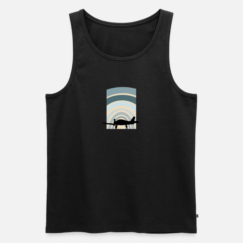 Aerospace Pilot - Männer Premium Bio Tank Top - undefined