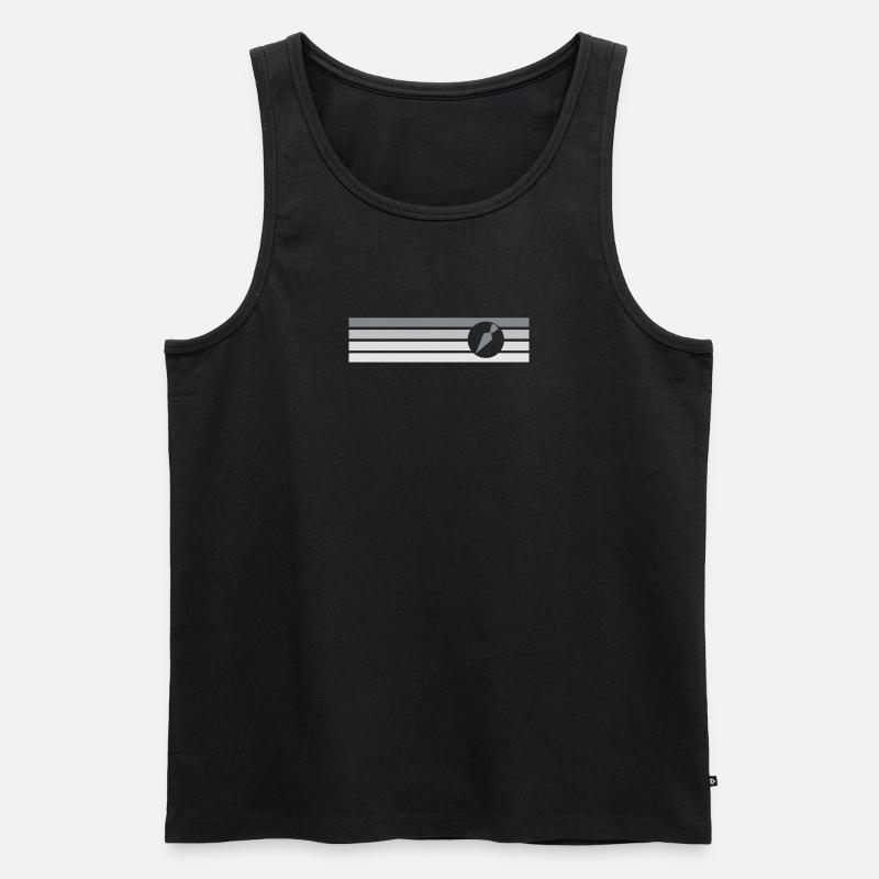 Backwaren Bäcker Cupcake - Männer Premium Bio Tank Top - undefined