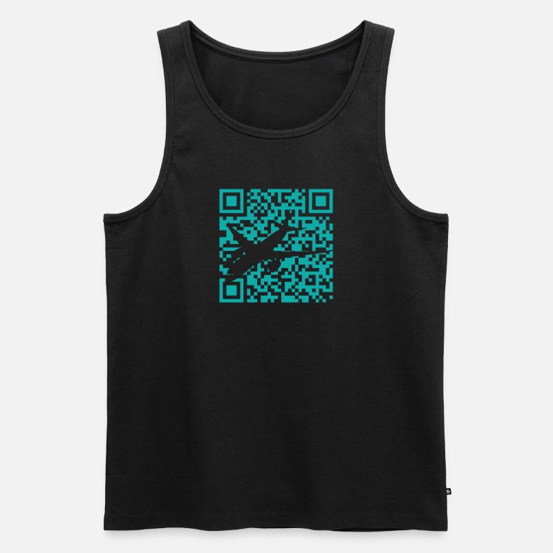 Aerospace Engineering Luftfahrt Flieger - Männer Premium Bio Tank Top - undefined