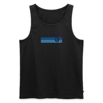 Baking Baker Baker - Men's Premium Organic Tank Top - black - Front - AI Model Male 178 light (178cm)