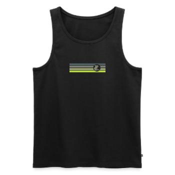 Cute Pets Pets - Men's Premium Organic Tank Top - black - Front - AI Model Male 178 light (178cm)