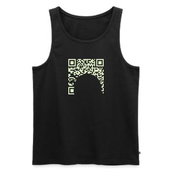 Astronomy Astrophysics Astrophysics - Men's Premium Organic Tank Top - black - Front - AI Model Male 178 light (178cm)