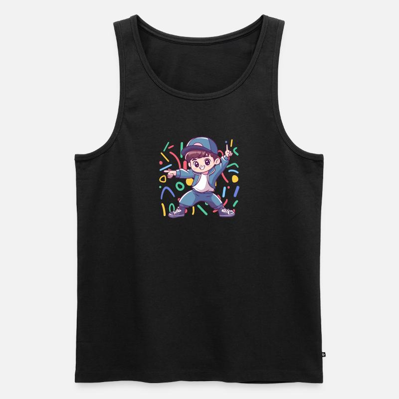 Breakdance Breakdancer Breaker - Débardeur bio Premium Homme - undefined