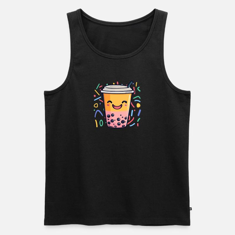 Boba Tee - Männer Premium Bio Tank Top - Schwarz