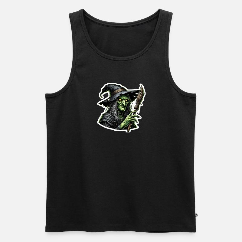 Hexe - Männer Premium Bio Tank Top - undefined