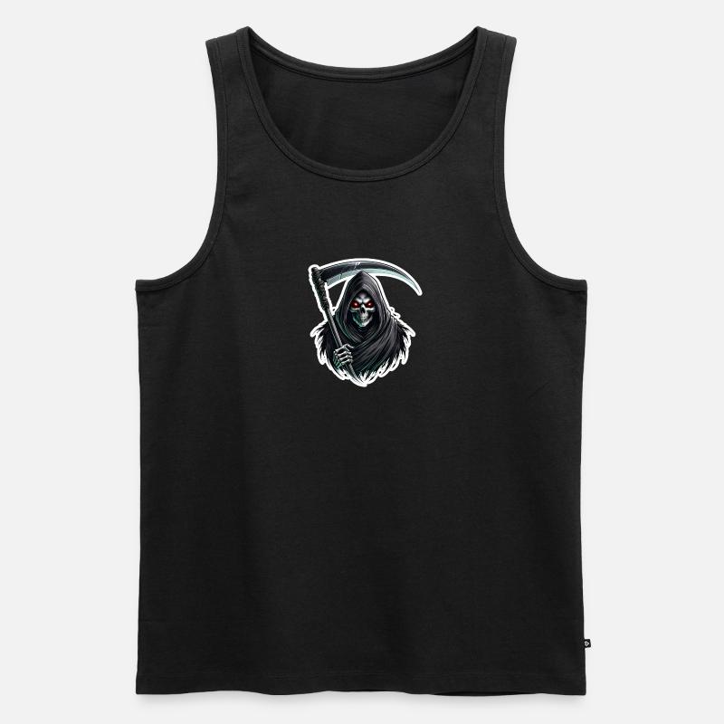 Sensenmann - Männer Premium Bio Tank Top - undefined
