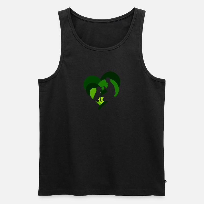 Hundeschule Agility Hundetraining - Männer Premium Bio Tank Top - undefined