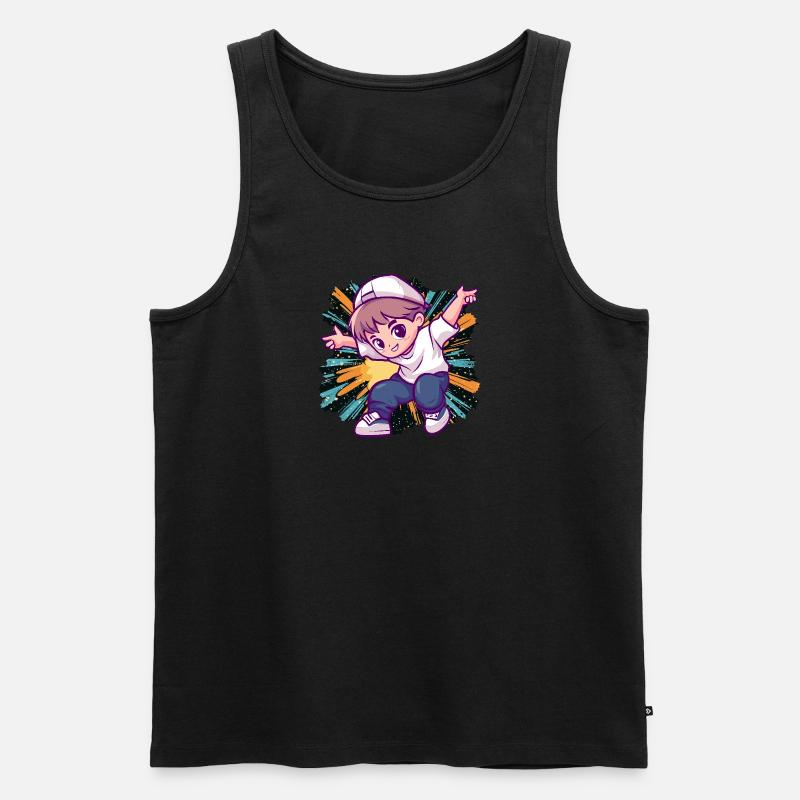 Breakdance Breakdancing - Men's Premium Organic Tank Top - undefined