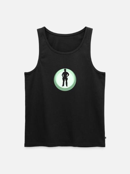 Klempner Flaschner Klampferer - Männer Premium Bio Tank Top - Schwarz