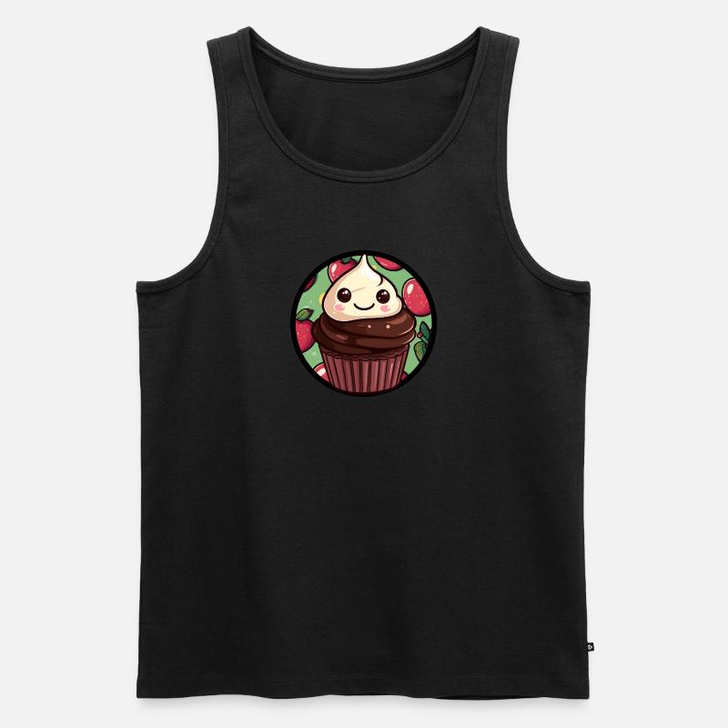 Muffin Cookie - Männer Premium Bio Tank Top - undefined