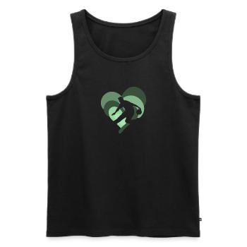 Bowling Strike Bowlingkugel - Männer Premium Bio Tank Top - Schwarz - Vorne - AI Model Male 178 light (178cm)