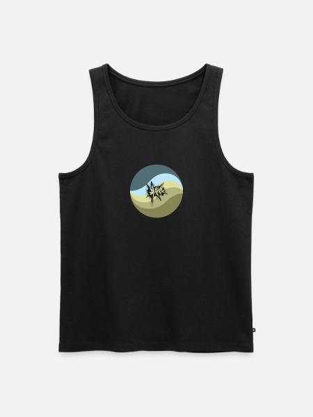 Graffiti Urban - Men's Premium Organic Tank Top - black