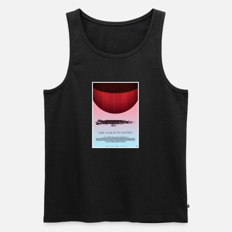 DSSA Odyssee - Männer Premium Bio Tank Top - Schwarz