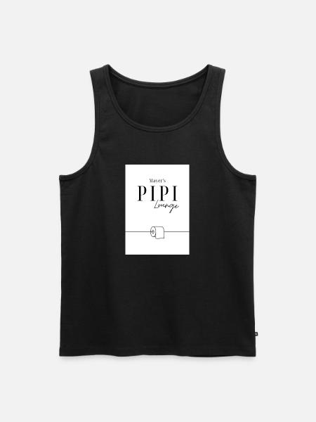 Mayer‘s Lounge - Männer Premium Bio Tank Top - Schwarz