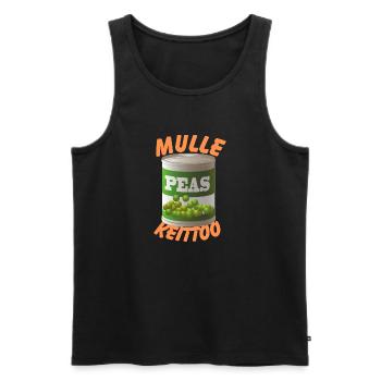 Maultiersuppe - Männer Premium Bio Tank Top - Schwarz - Vorne - Michal (187cm)