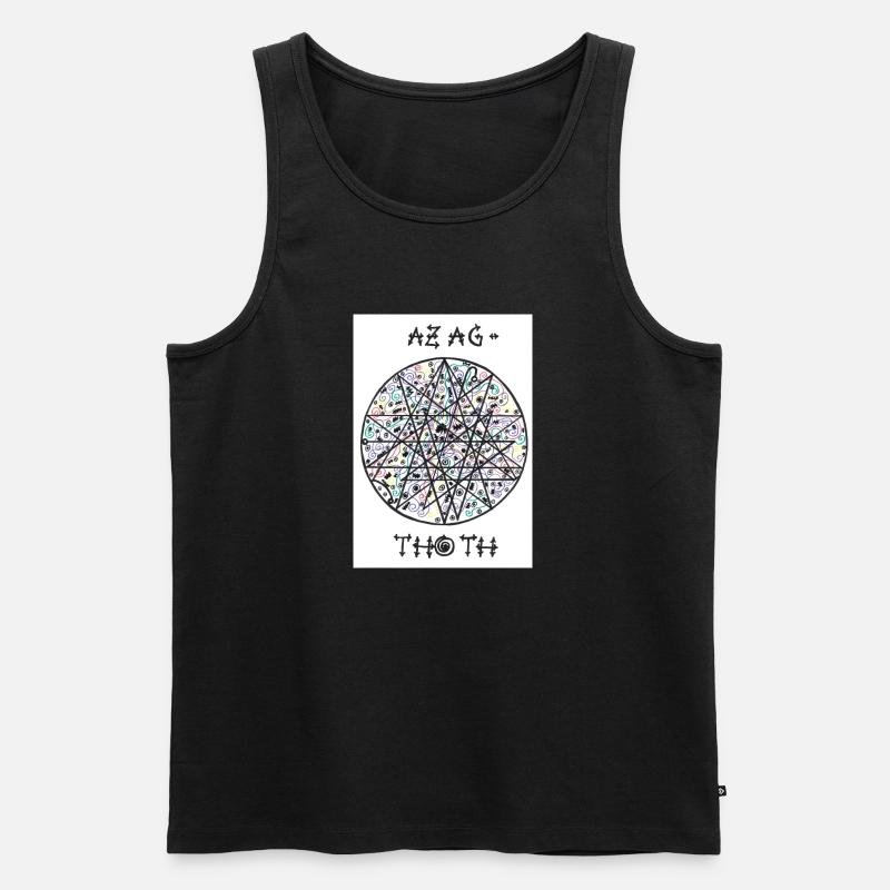 Azagthoth - Männer Premium Bio Tank Top - Schwarz