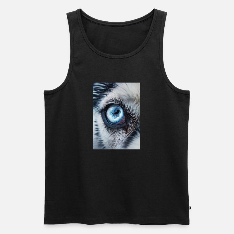 Heiser - Männer Premium Bio Tank Top - Schwarz