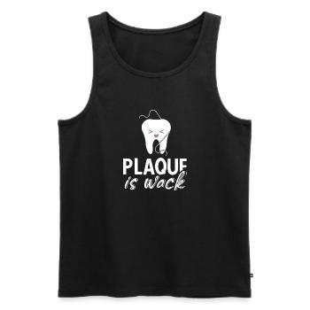 Zahnarzt Zahnmedizin Vintage Zahnheilkunde Spruch - Männer Premium Bio Tank Top - Schwarz - Vorne - Michal (187cm)
