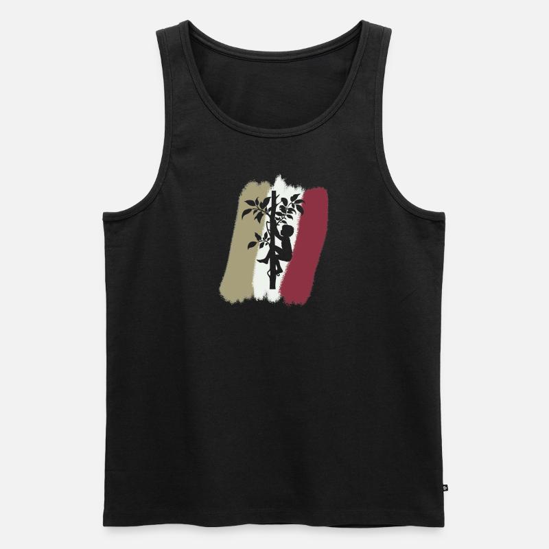 Klettern Baumklettern Kletterer - Männer Premium Bio Tank Top - undefined