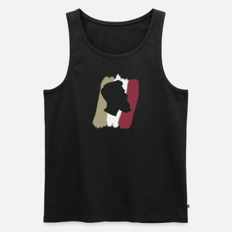 Bart Hipster Sir - Männer Premium Bio Tank Top - undefined