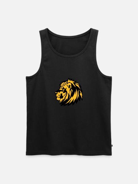 wilde löwentiere 1 0 - Männer Premium Bio Tank Top -