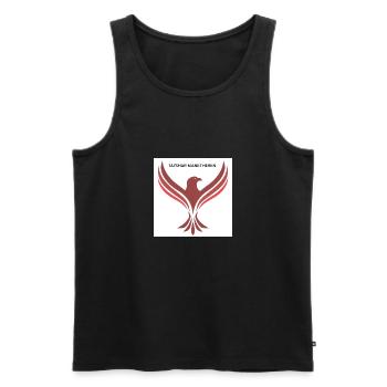 Tai'shar manetheren - Men's Premium Organic Tank Top - black - Front - Michal (187cm)