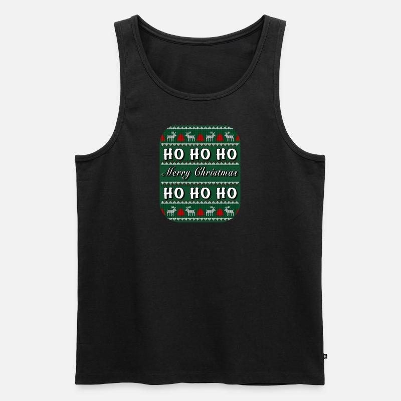 Merry Christmas - Männer Premium Bio Tank Top - undefined