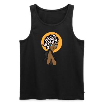 Skena Elmskena Abi Philosophy - Männer Premium Bio Tank Top - Schwarz - Vorne - AI Model Male 178 light (178cm)