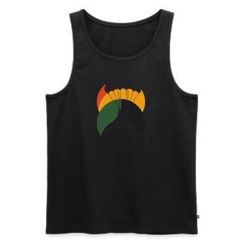Paragliding Flugsport Fallschirm - Männer Premium Bio Tank Top - Schwarz - Vorne - Michal (187cm)