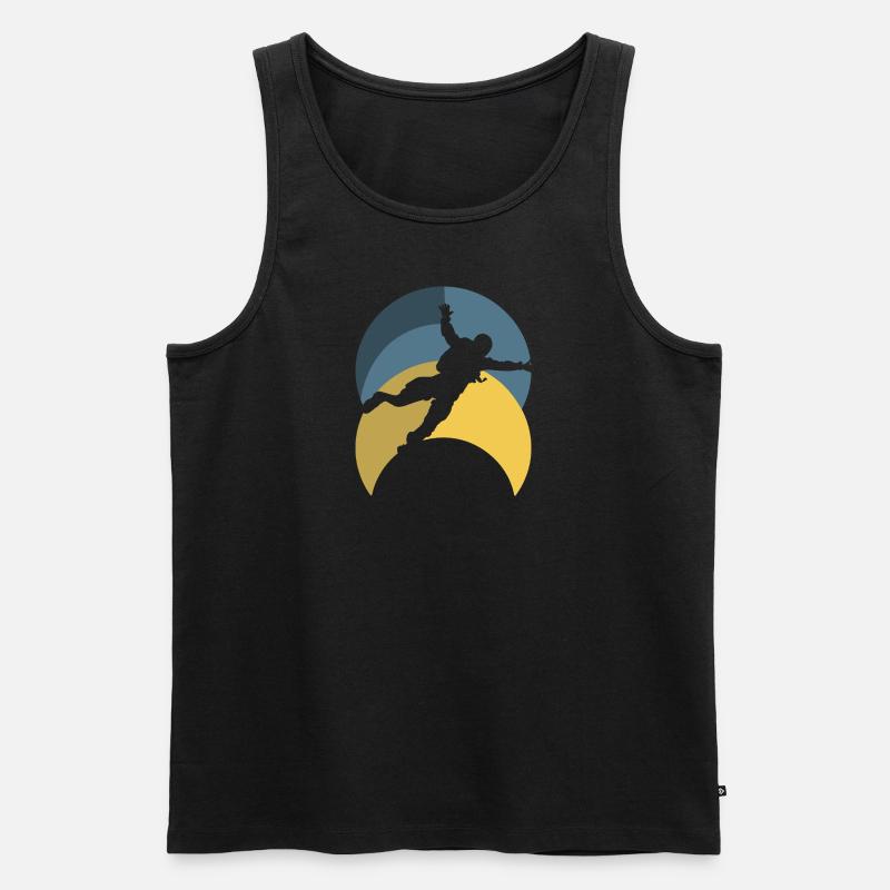 Skydive Adrenalin Base Jumping - Men's Premium Organic Tank Top - black