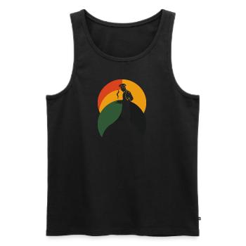 Chef Cooking Chef - Men's Premium Organic Tank Top - black - Front - AI Model Male 178 light (178cm)