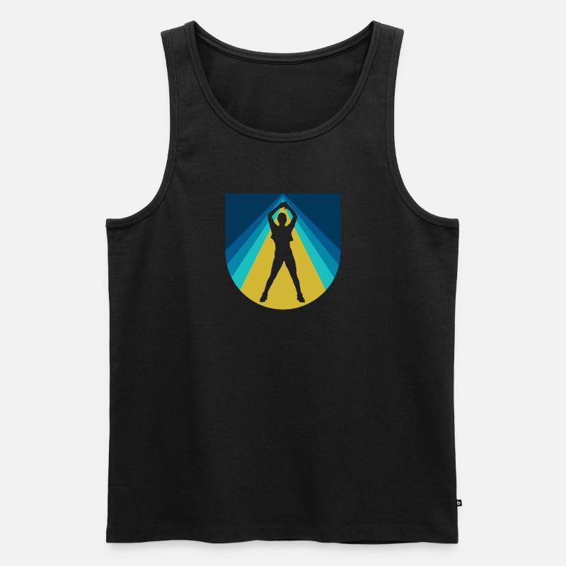 Aerobics Training - Männer Premium Bio Tank Top - undefined