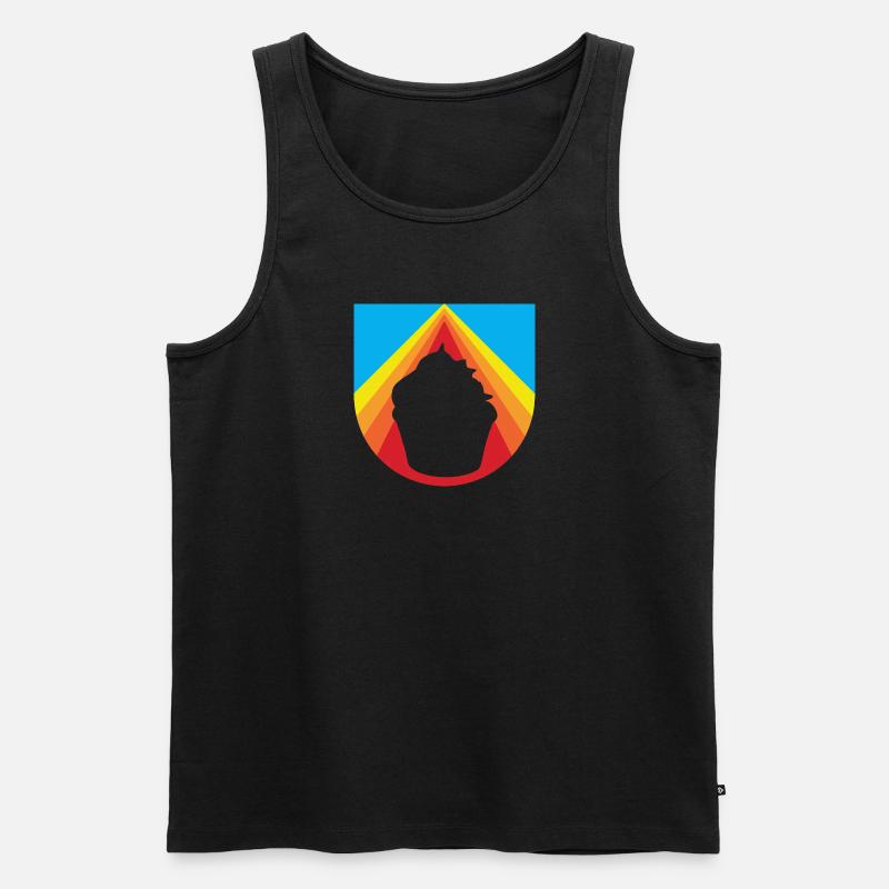 Törtchen Cupcake - Männer Premium Bio Tank Top - undefined