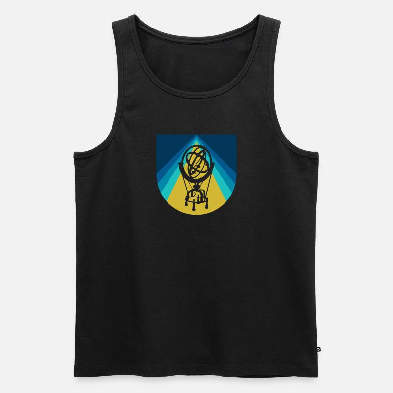 Physiker Himmelskörper - Männer Premium Bio Tank Top - undefined